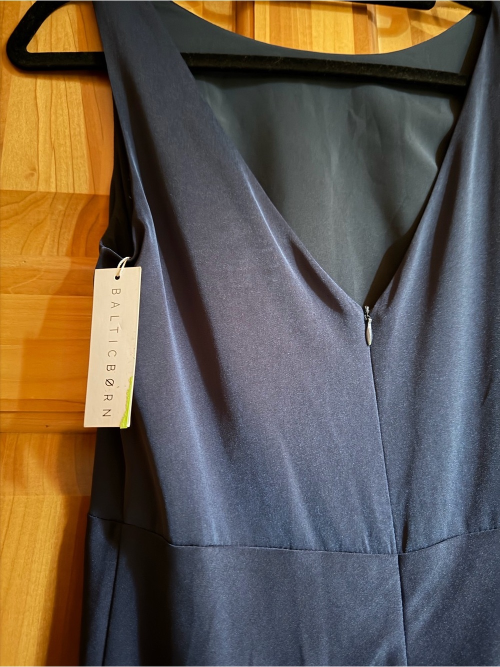 NWT Baltic Born Navy Sleeveless Evening Dress - Picture 3 of 5